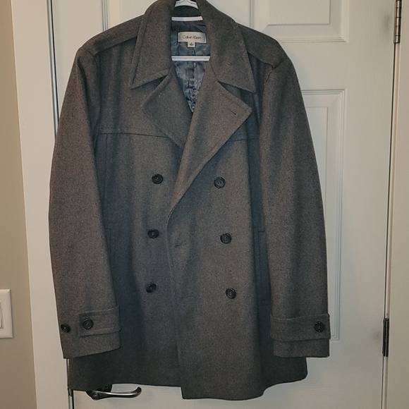Calvin Klein Men's Classic Peacoat - Picture 1 of 4